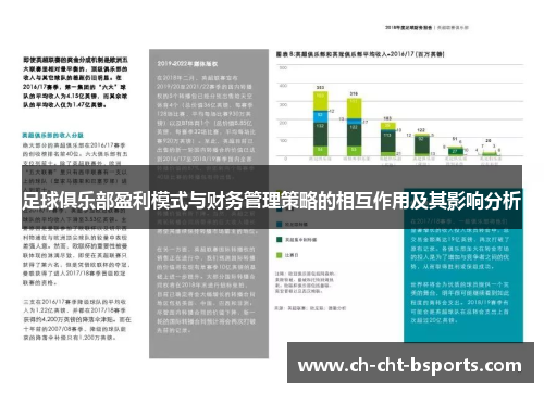 足球俱乐部盈利模式与财务管理策略的相互作用及其影响分析